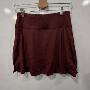 Oalka maroon tennis athletic skirt size medium